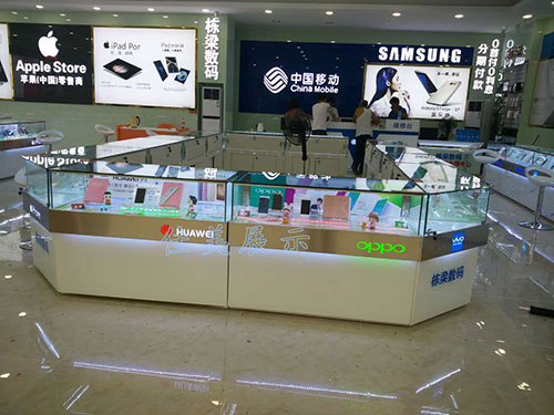 深圳手机展示柜厂家 其他广告、展览器材 佳亨展示用品手机展示柜台价格优惠2