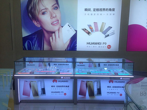 深圳手机展示柜厂家 其他广告、展览器材 佳亨展示用品手机展示柜台价格优惠1