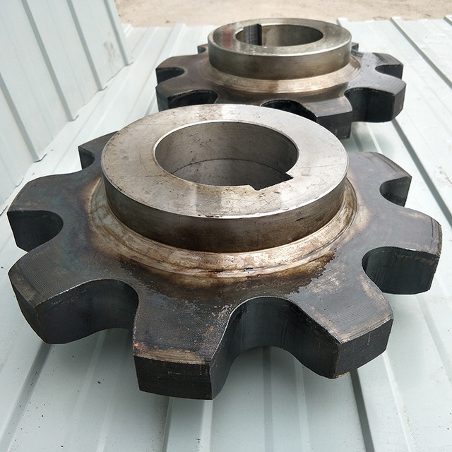 矿山链轮 联轴器 齿轮轴 工业链轮齿轮 双节距链轮 齿轮链轮生产 齿条 收割机齿轮链轮3
