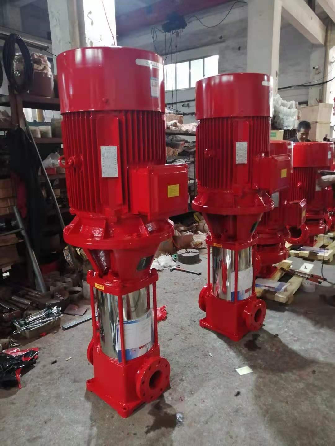 消防泵消防水泵增压设备成套管道泵高压泵成套设备消防多级泵4