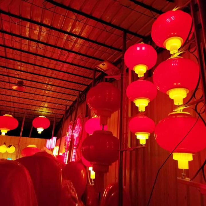 中国结 LED红灯笼 多种尺寸可选 节日彩灯 户外灯笼 路灯挂件中国结 厂家直销2
