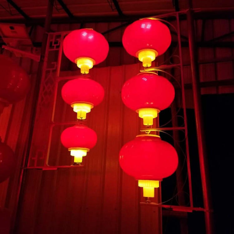 中国结 LED红灯笼 多种尺寸可选 节日彩灯 户外灯笼 路灯挂件中国结 厂家直销