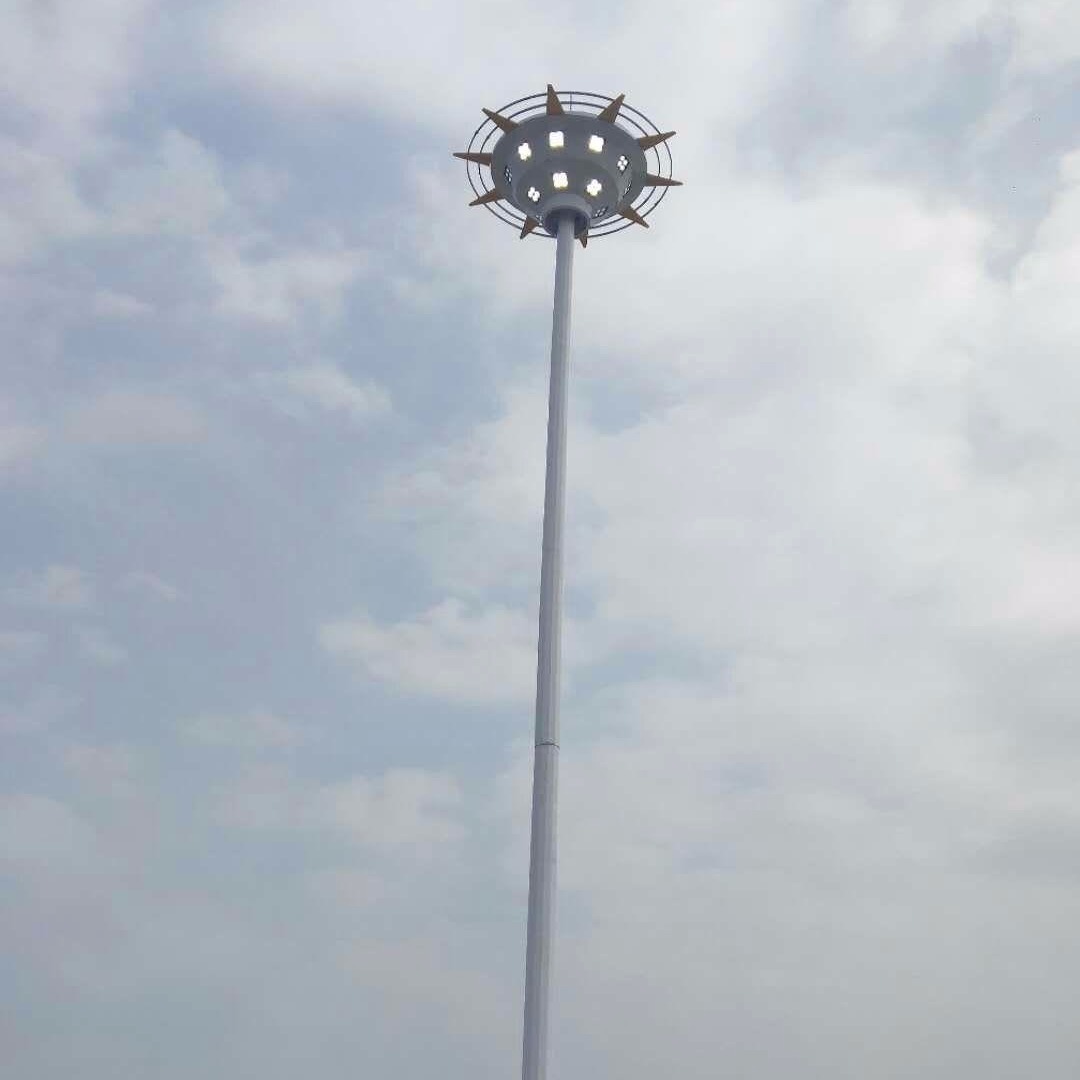升降式路灯广场球场灯 高杆灯户外 10米led中杆灯 15米20米25米30米