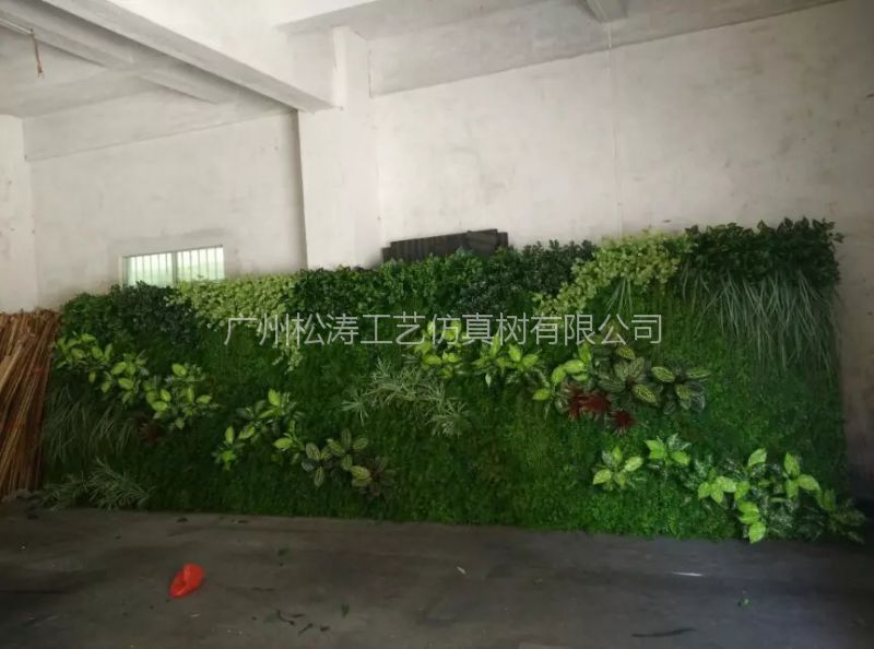 垂直绿化植物墙 仿真绿色植物墙厂家制作仿真植物墙仿真植物墙效果图2