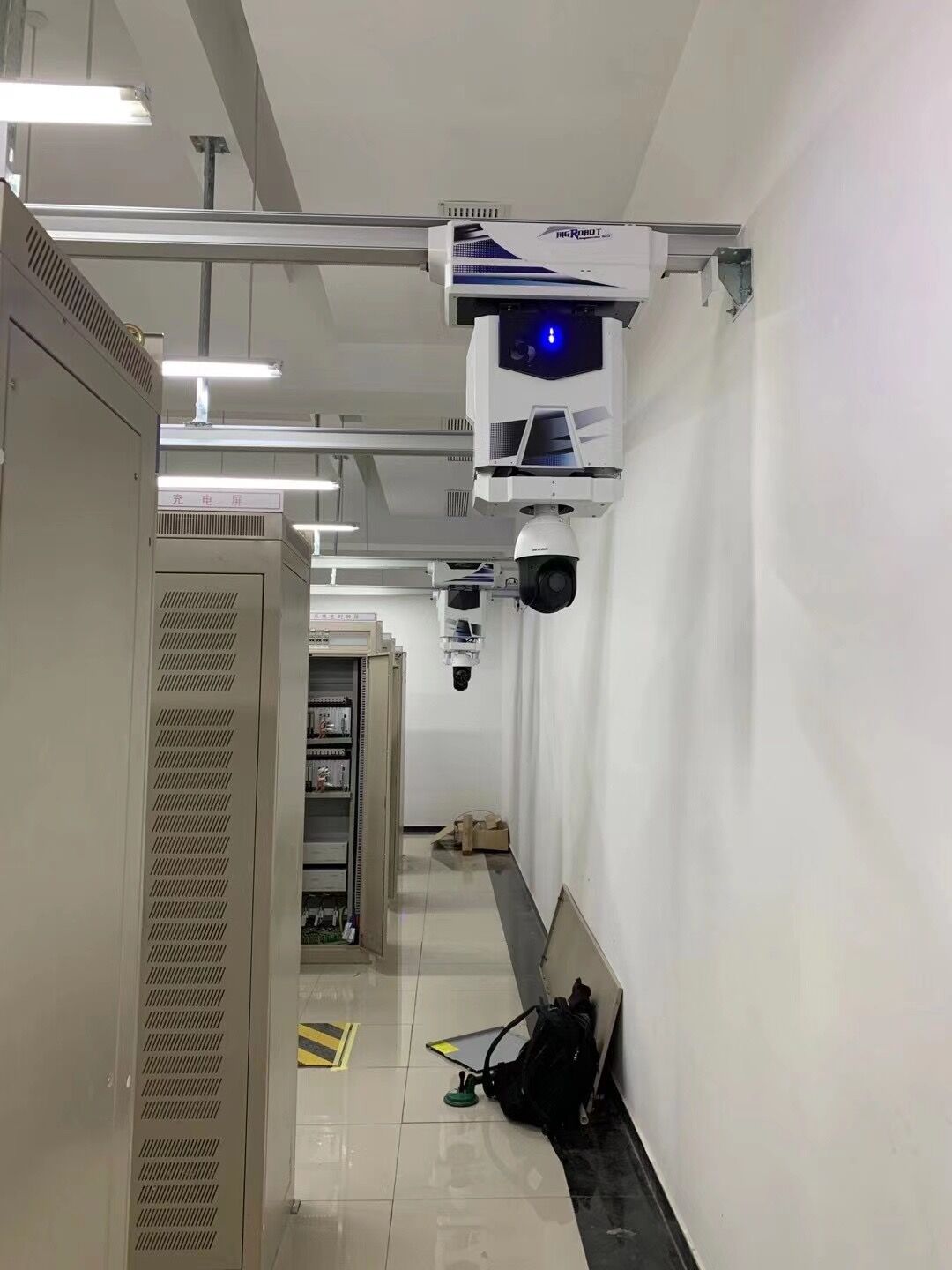地下综合管廊 轨道巡检机器人 机房设备巡检 智能巡检巡更系统 环形轨道转弯机器人 S型轨道监控机器人 智能巡检2