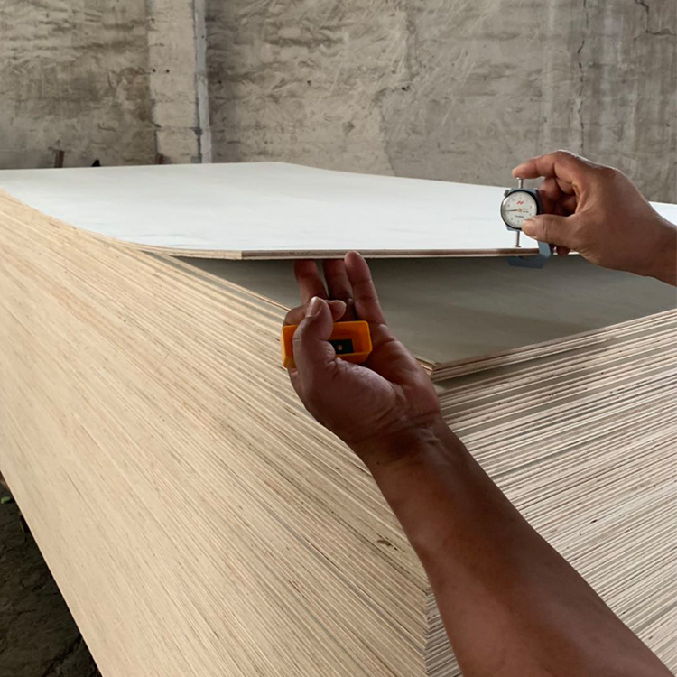 木板材 六厘九厘现货厂家直销双面漂白杨木胶合板出口家具板包装板1