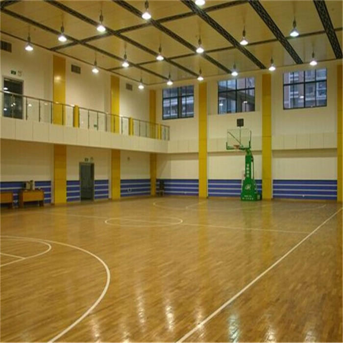 昌吉篮球场运动地板翻新_篮球馆运动地板施工_欧氏地板 实木地板7