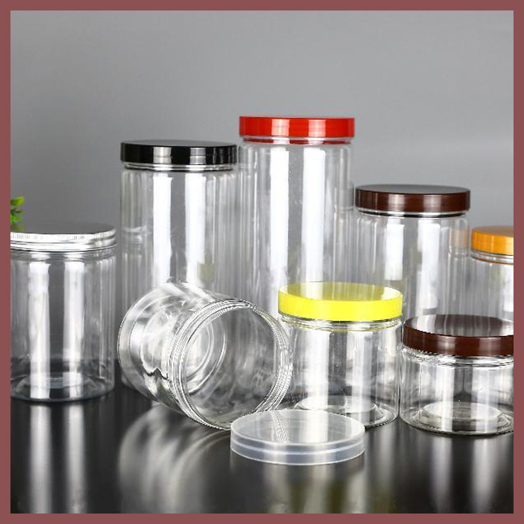 广口食品瓶 塑料罐 透明塑料收纳瓶 东鹰 大口径塑料食品罐3