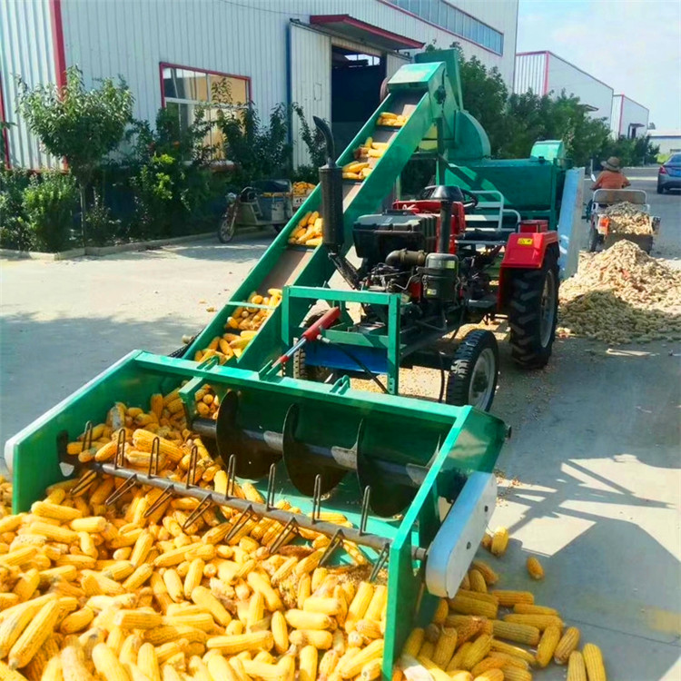 全自动玉米脱粒机大产量苞米脱粒机现货供应 新型农用粮食加工设备2