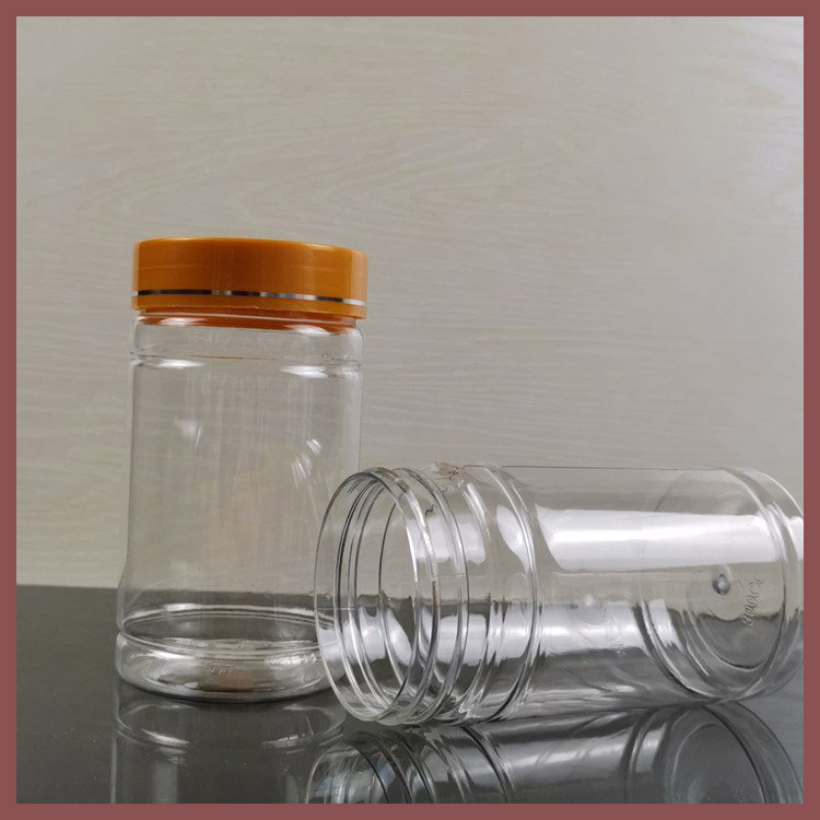 广口食品瓶 塑料罐 透明塑料收纳瓶 东鹰 大口径塑料食品罐2