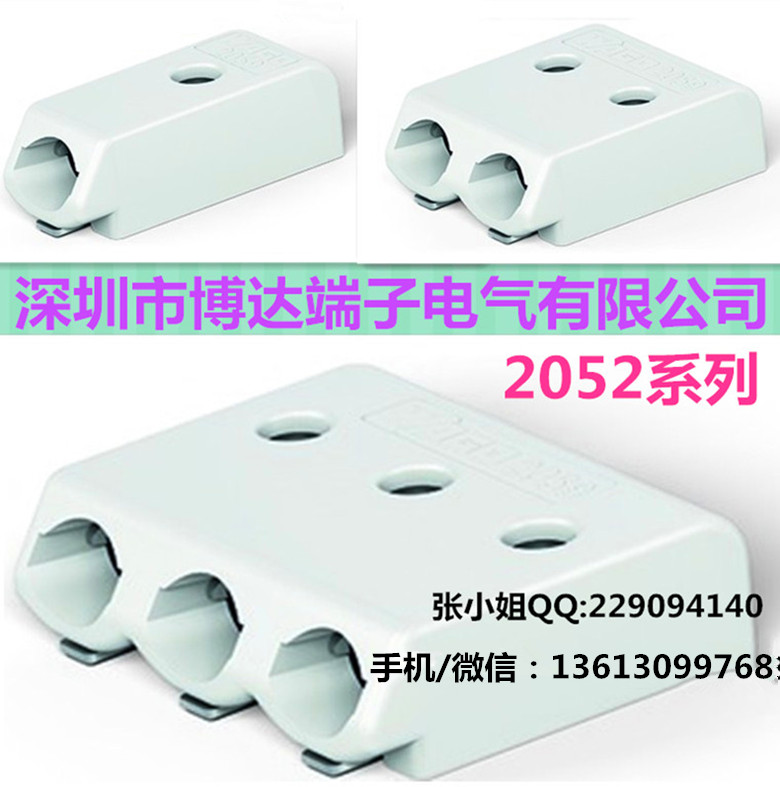 3.0MM间距端子台 小尺寸贴片接线端子 深圳博达厂家直销LED贴片端子2052