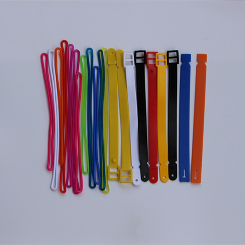 行李挂绳软胶吊带颜色定制 箱包配件 东莞厂家大量生产PVC透明绳4