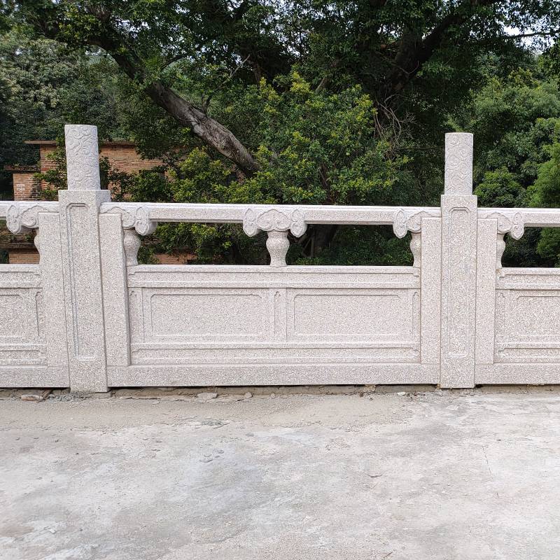 各种石雕栏杆定做安装-绍兴市石栏杆供应 建筑护栏2