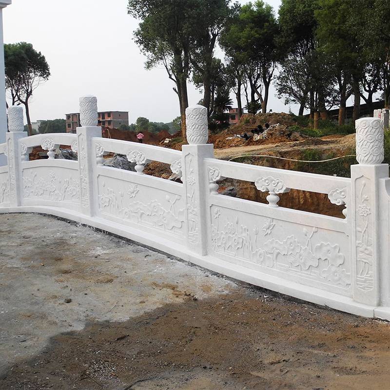 园艺护栏 墓地石栏杆制作-墓地石材护栏加工厂