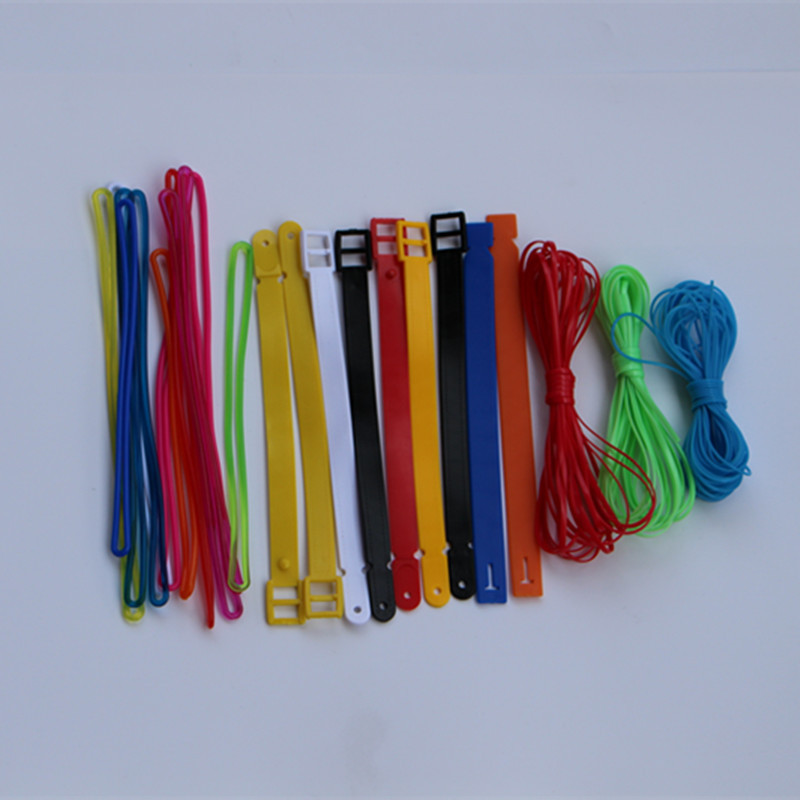 行李挂绳软胶吊带颜色定制 箱包配件 东莞厂家大量生产PVC透明绳3