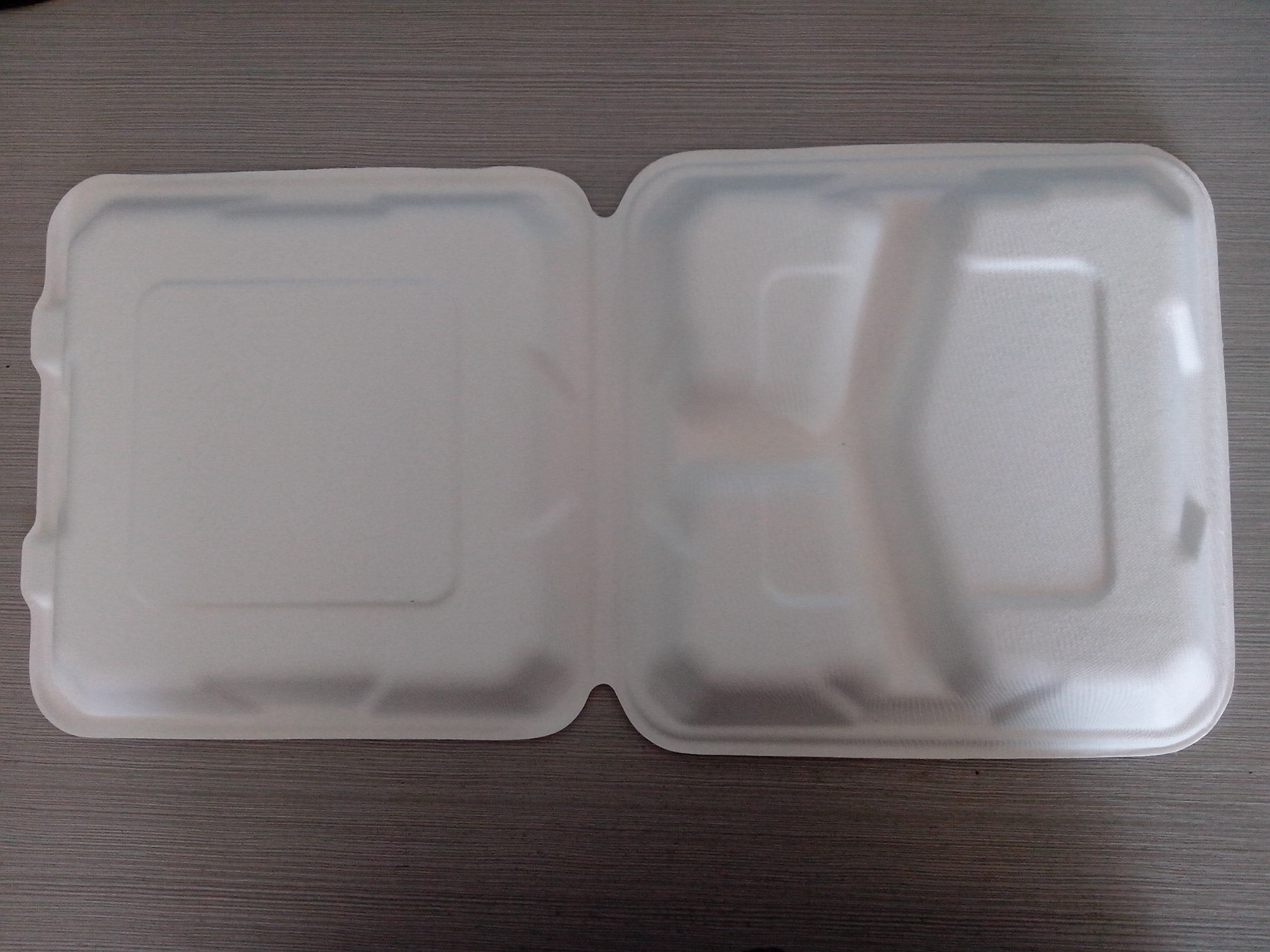 一次性绿色环保可降解的甘蔗浆A-SH09-3纸锁盒 一次性碗、碟、盘、盒3