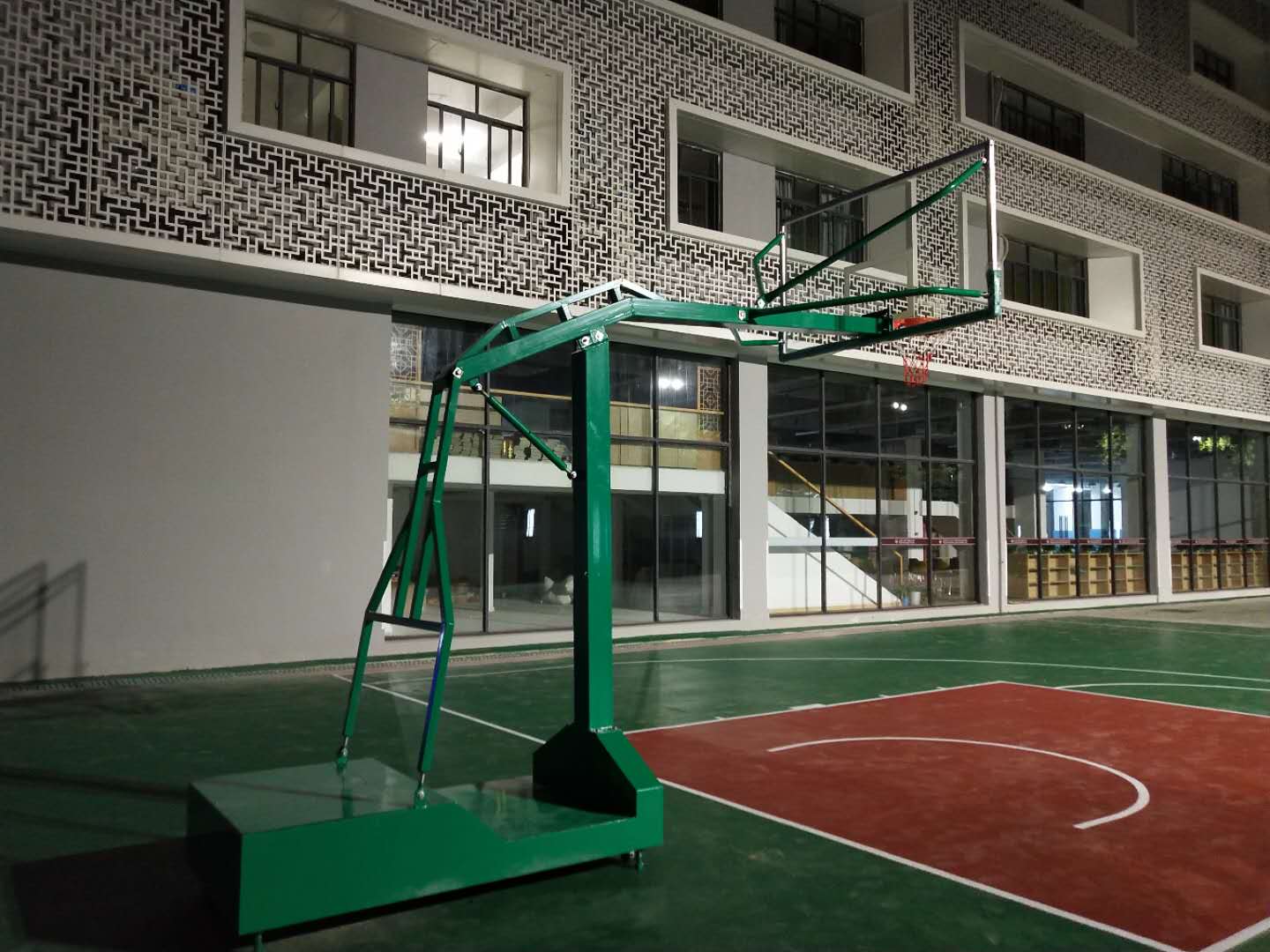 篮球架、球板、球框、球网 移动式篮球架地埋式篮球架成人篮球架深圳篮球架厂家5