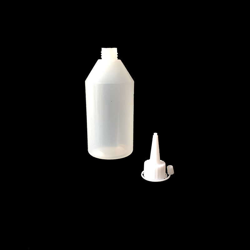 250ml水精灵颜料塑料瓶胶水瓶金粉瓶尖嘴瓶美缝剂瓶闪光胶瓶PE1