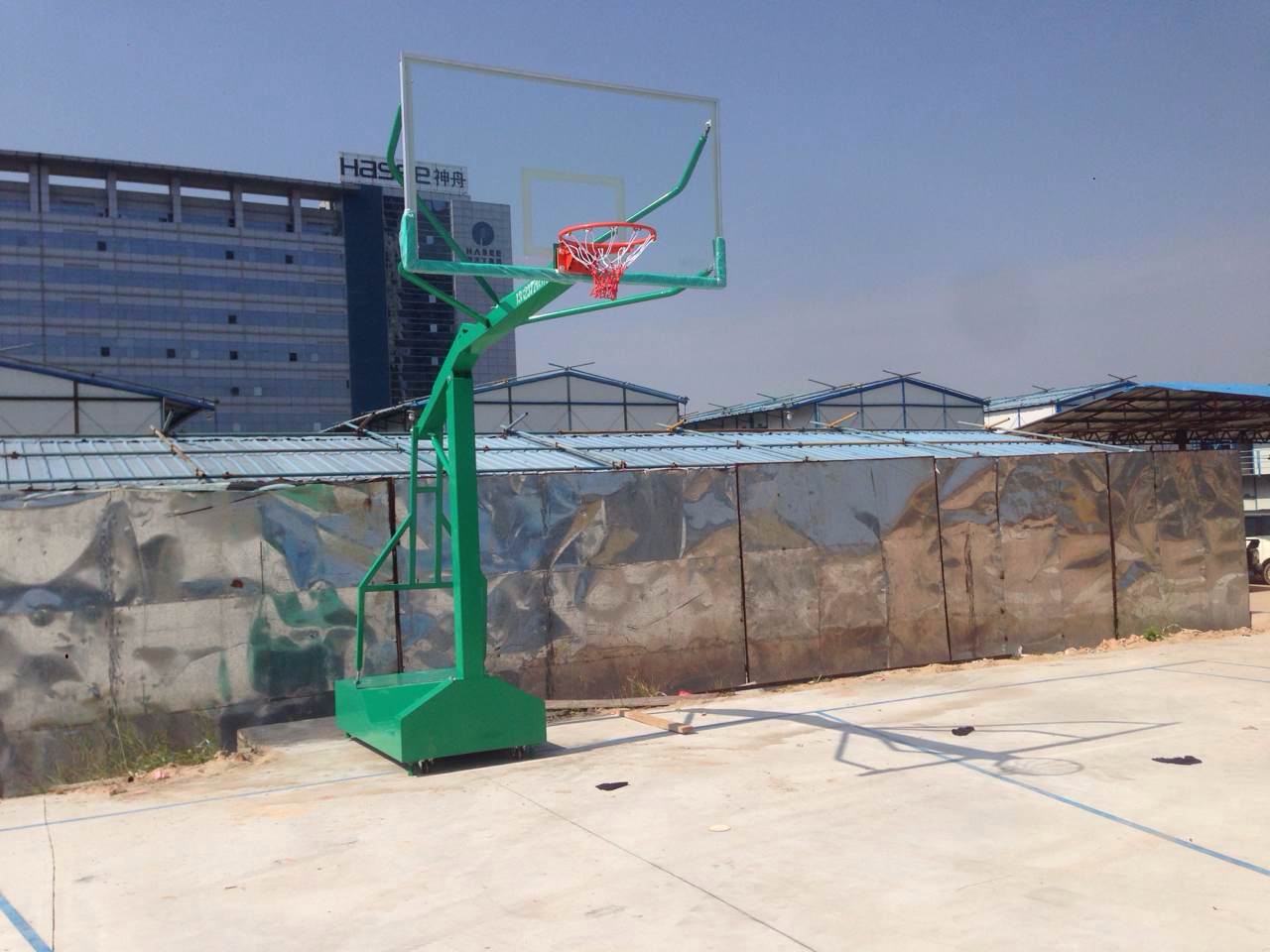 篮球架、球板、球框、球网 移动式篮球架仿液压篮球架成人篮球架深圳篮球架厂家4