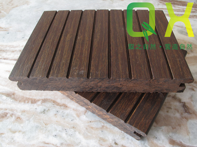 花园专用重竹地板 值得信赖 高耐防腐 高品质 公园专用竹地板