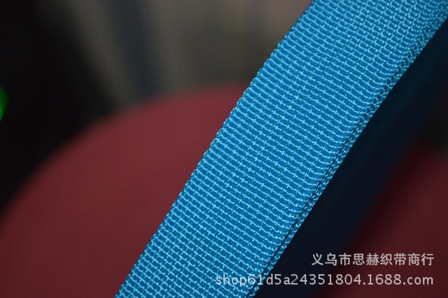 美国纹织带批发 彩色背带包带 现货供应 工厂直销丙纶PP织带5