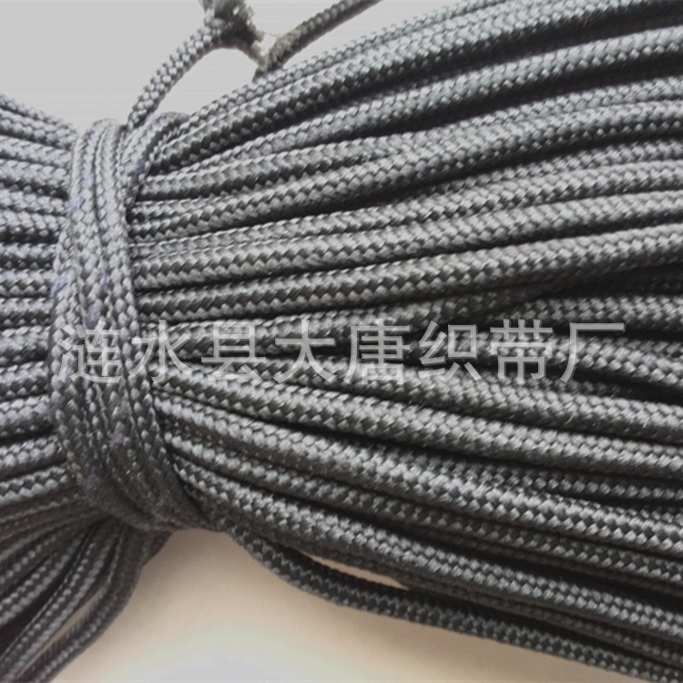 3mm加密圆绳涤纶抽绳收口绳 绳子类2