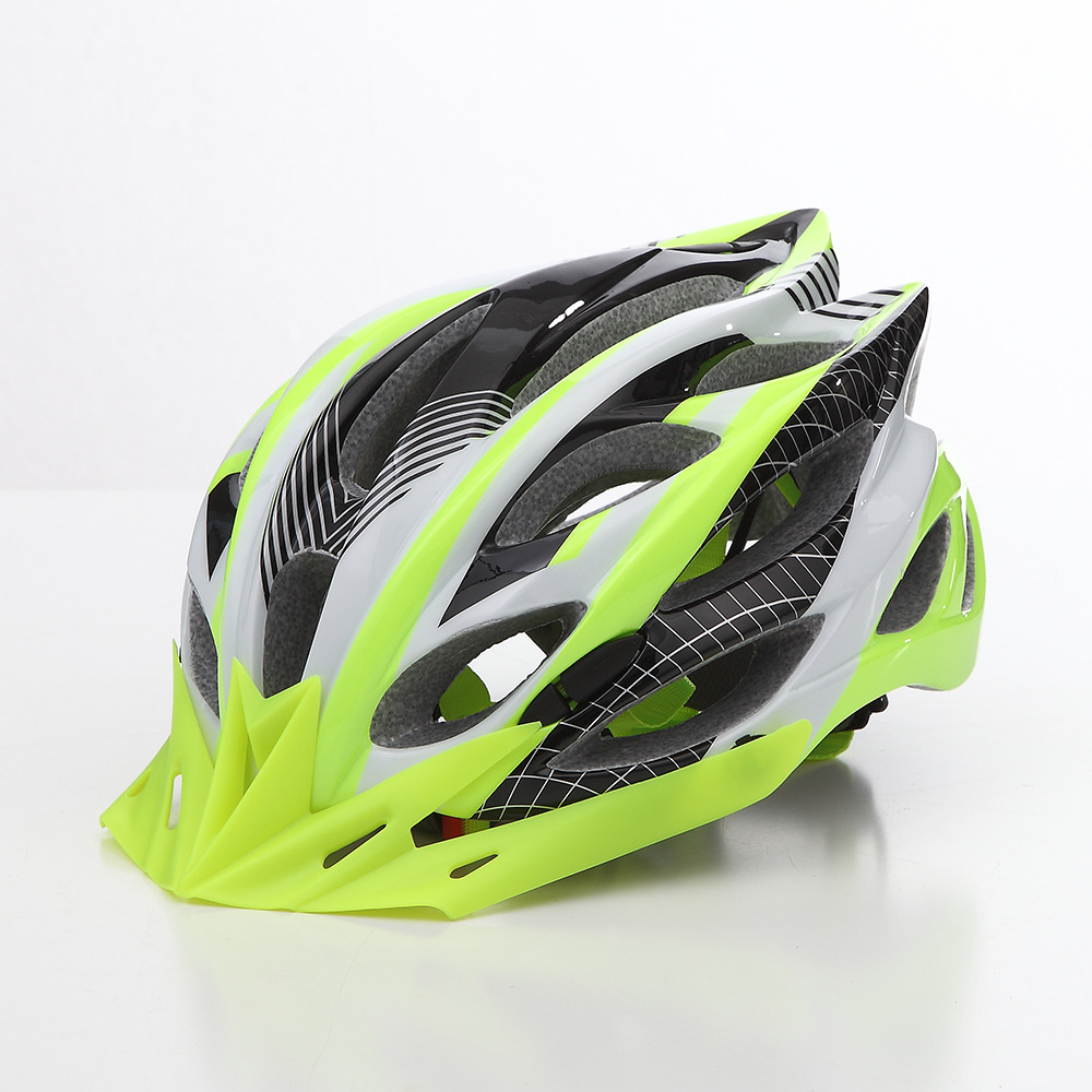 2018新款山地车骑行头盔 超轻一体成型头盔 自行车头盔护具5