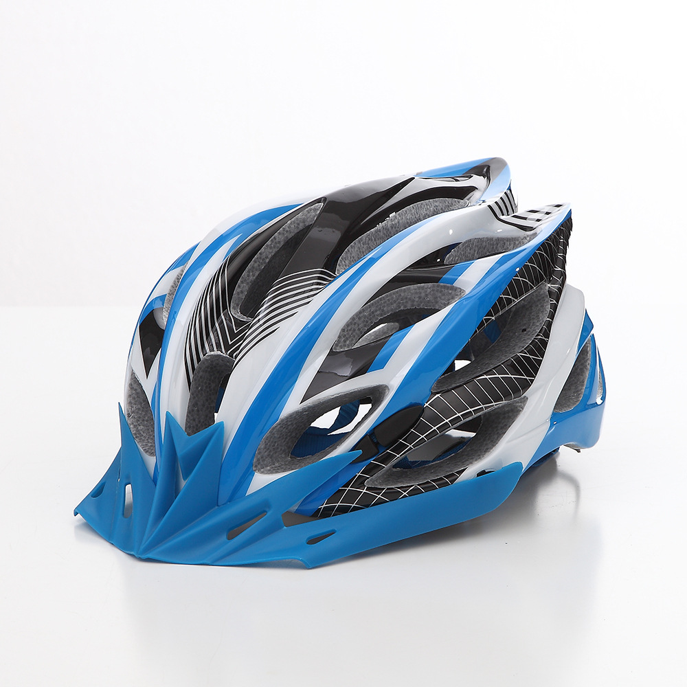 2018新款山地车骑行头盔 超轻一体成型头盔 自行车头盔护具1