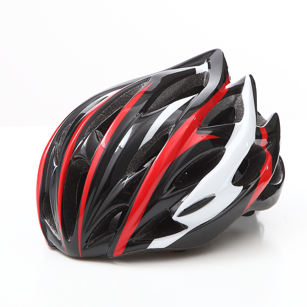 工厂直销一体成型自行车头盔骑行头盔公路头盔带防虫网8