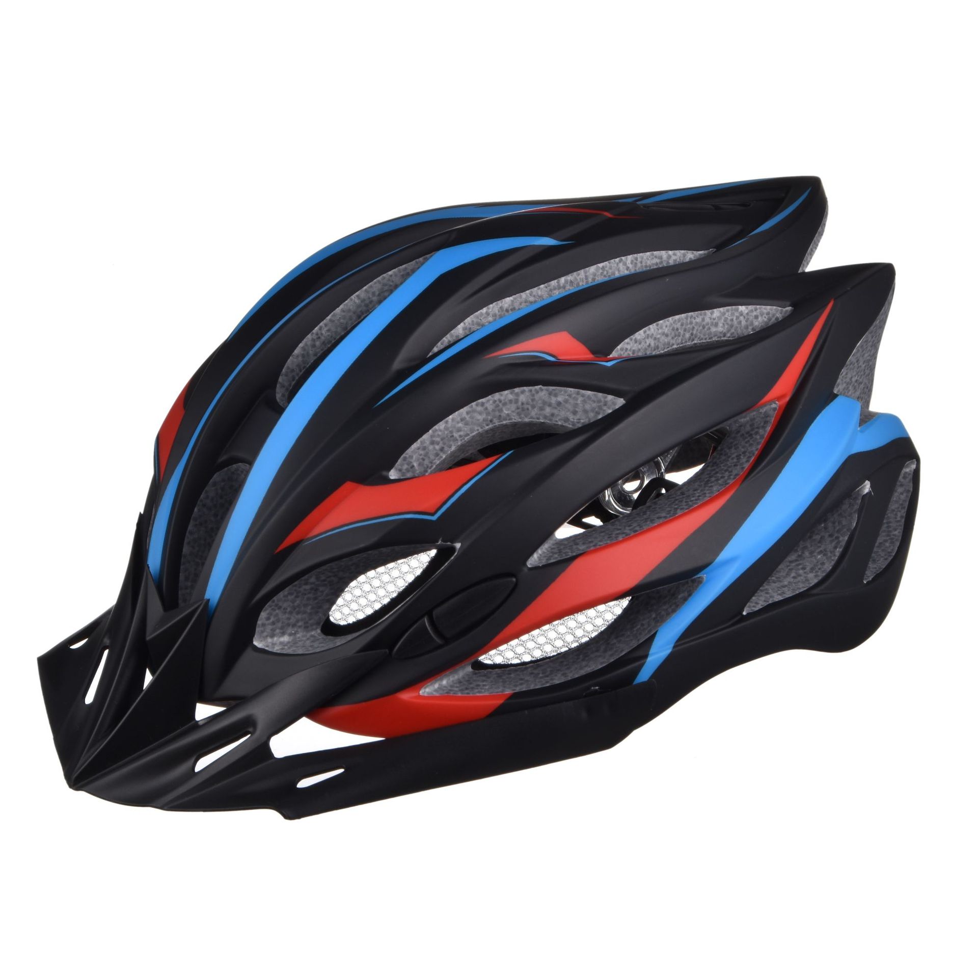 LED灯式頭盔 自行车帽 自行车山地车骑行头盔 一体成型7