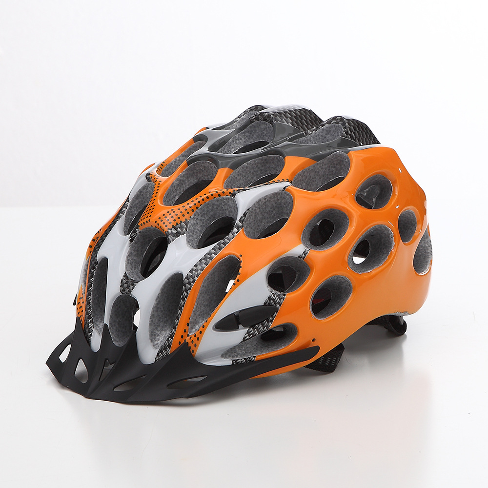 蜂窝高强度超透气多孔超轻户外骑行防护型头盔公路自行车头盔8