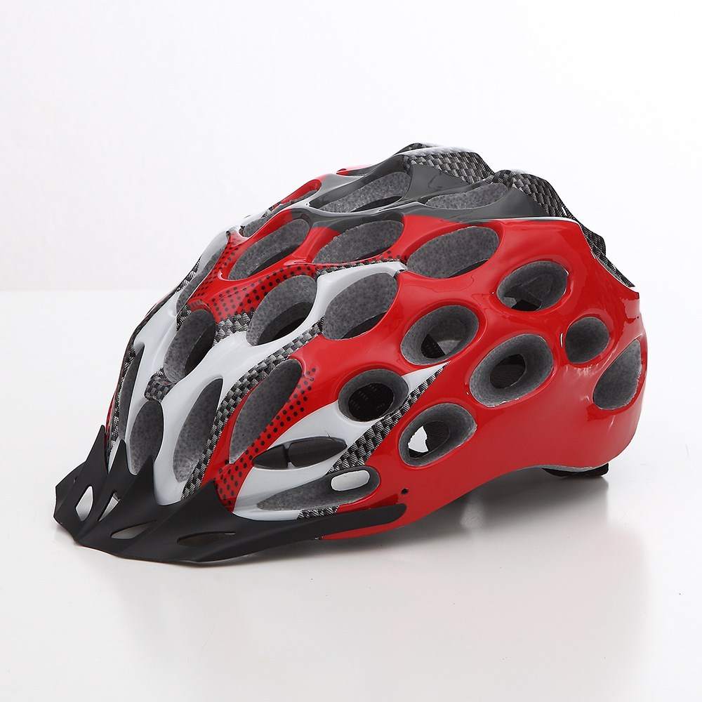 蜂窝高强度超透气多孔超轻户外骑行防护型头盔公路自行车头盔7