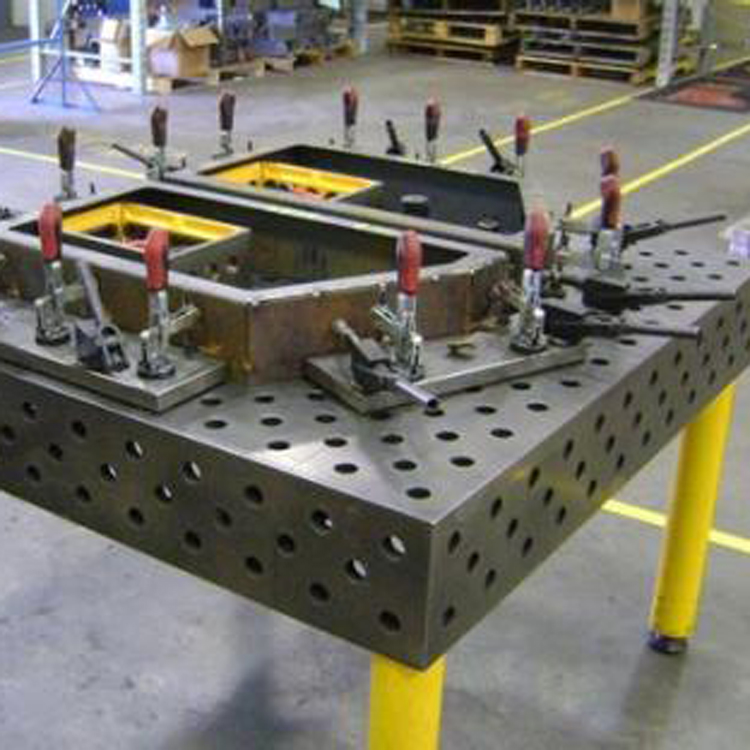 实体厂家 三维柔性焊接平台 平板 驰昊工厂 大型铸铁焊接平台