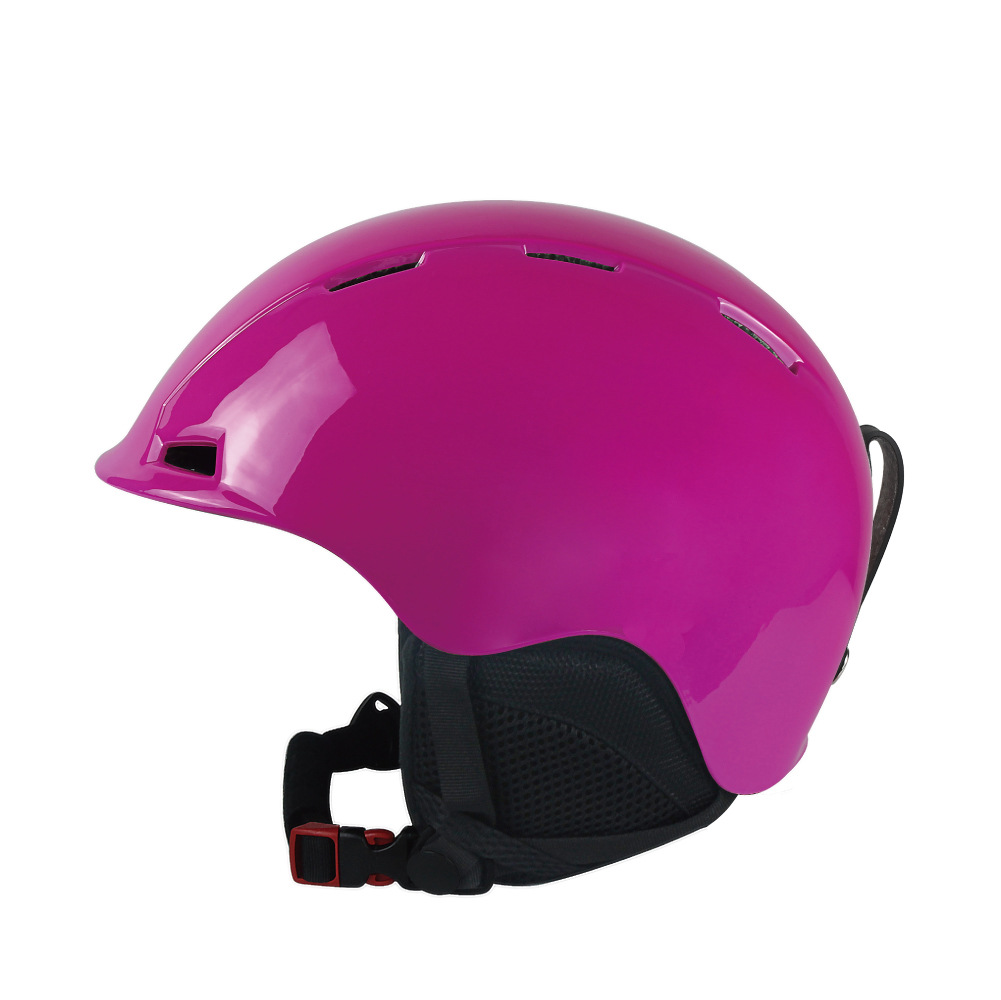 儿童滑雪头盔加厚保暖安全帽一体成型冰雪运动用品滑雪头盔厂销3