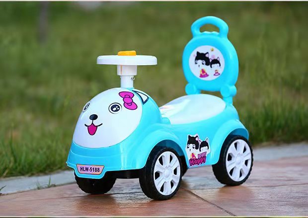 儿童扭扭车摇摆车升级滑行 学步车防侧翻玩具0-3岁益智批1