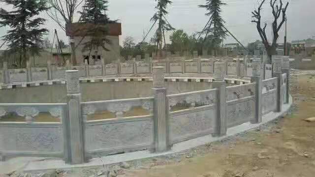 建筑护栏 石雕栏杆汉白玉护栏厂家汇通大理石栏板石材河堤栏杆1