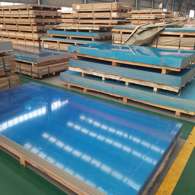 合金铝板 5052覆膜铝板 规格长度可定制 睿铭铝业 铝板贴膜厂家2