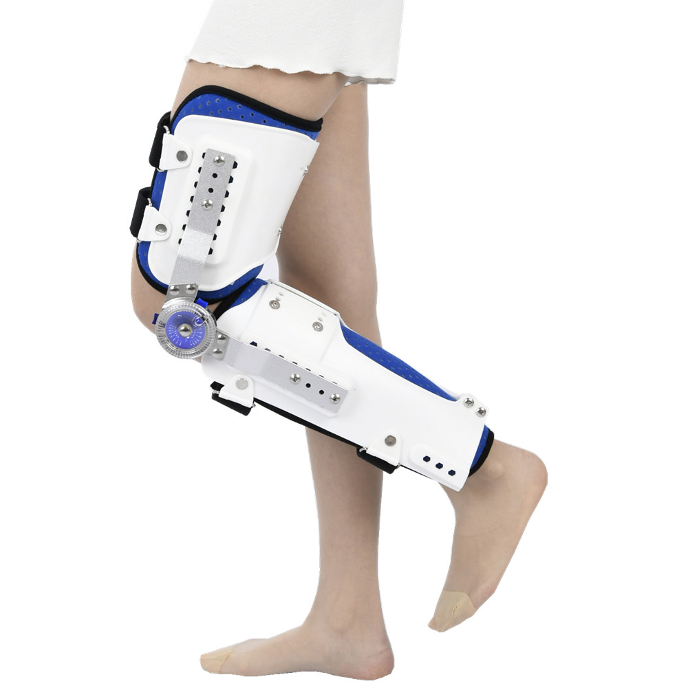 康奇医疗厂家可调膝踝护具膝关节截瘫行走固定支具股骨骨折护具胯部术后固定护具2