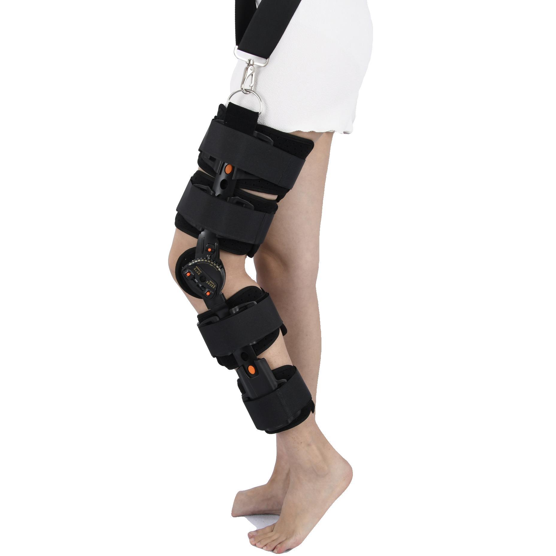康奇医疗厂家可调节膝关节固定支具腿部骨折可调支架膝盖半月板康复护膝保护套5