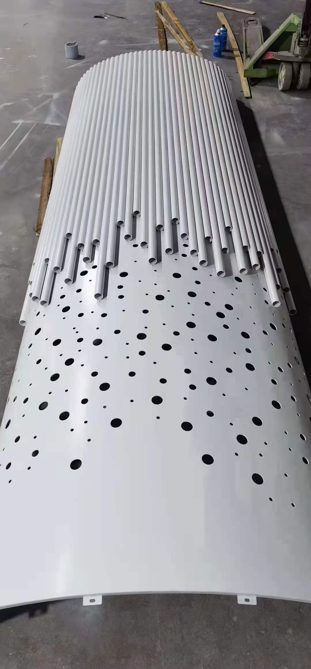 冲孔铝单板 造型冲孔板 铝单板冲孔 幕墙及材料配件 外墙装饰冲孔板2
