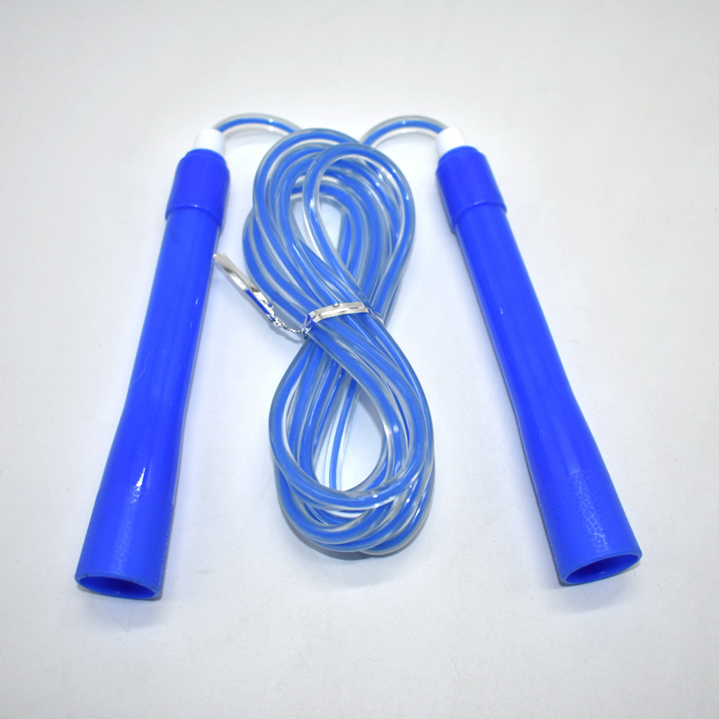 直销橡胶绳跳绳可调节长度儿童幼儿园学生体能训练专用跳绳5