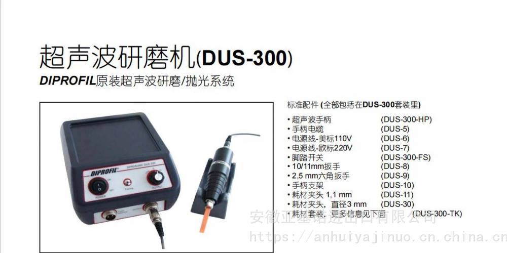 中国总代理瑞典diprofil原装超声波研磨 超声波抛光机 电源驱动装置 DUS-3001
