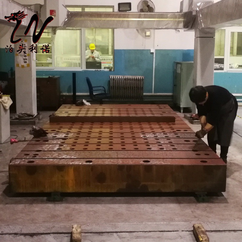 铸铁平板刮研维修 铸铁平板精度修理恢复 铸铁平板铲刮维修3