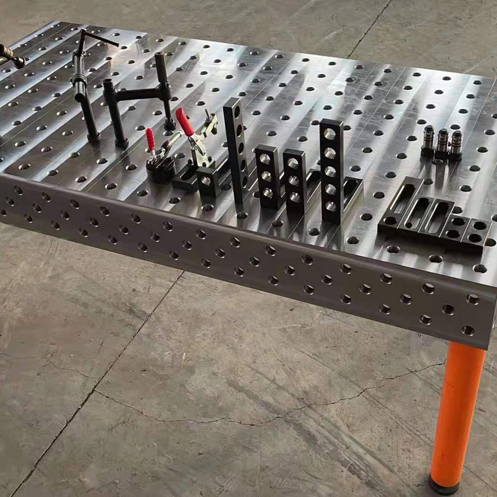铸铁焊接平台 机器人焊接工作台 三维柔性焊接平台 宝都工量具9