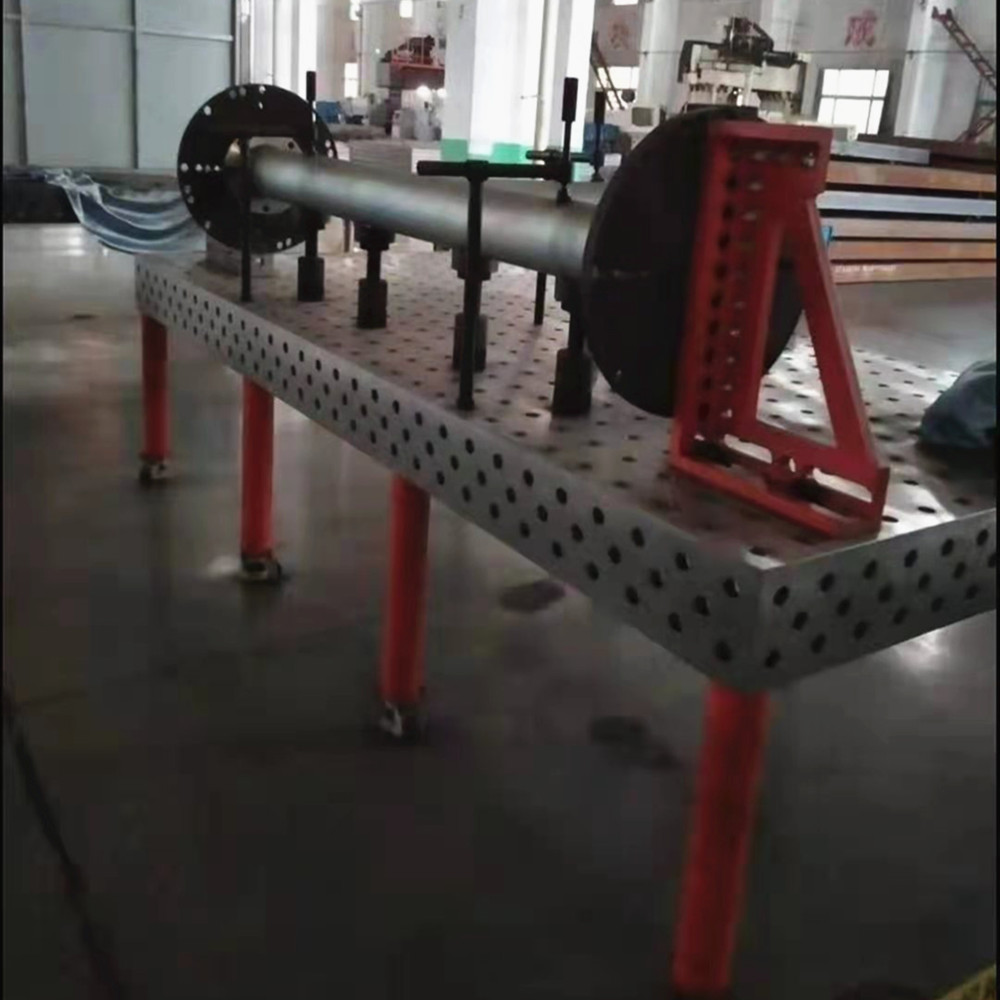 铸铁焊接平台 机器人焊接工作台 三维柔性焊接平台 宝都工量具2