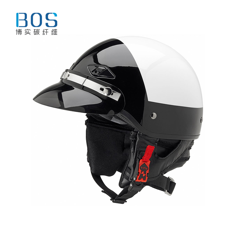 碳纤维骑行头盔质轻高强 建筑用碳纤维材料 高模量碳纤维头盔定制加工2