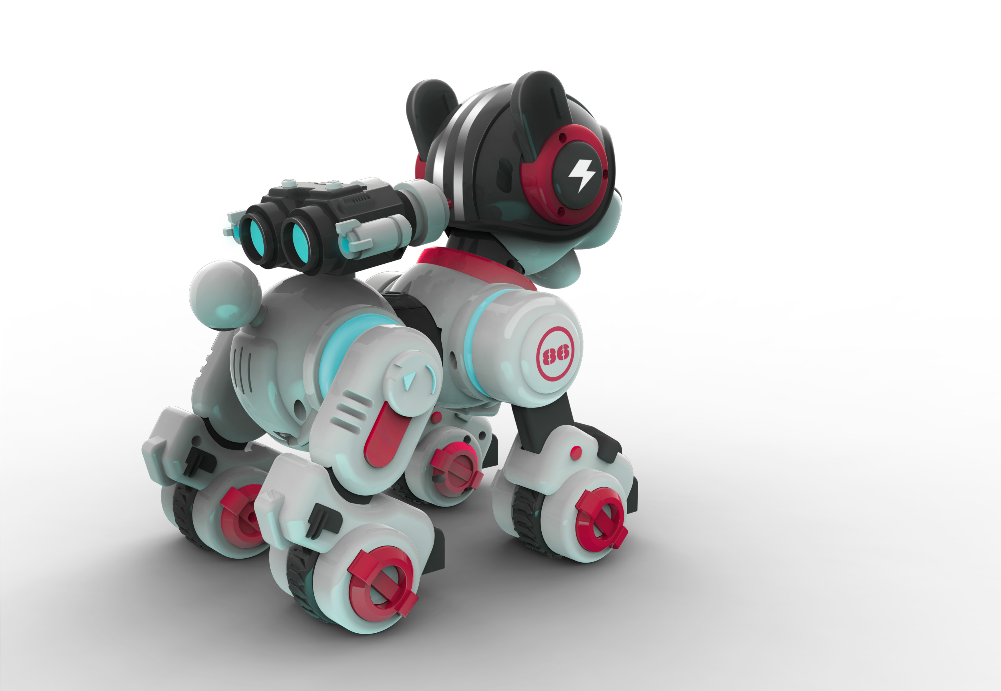 其他益智玩具 智能互动机器狗产品设计研发加工生产2