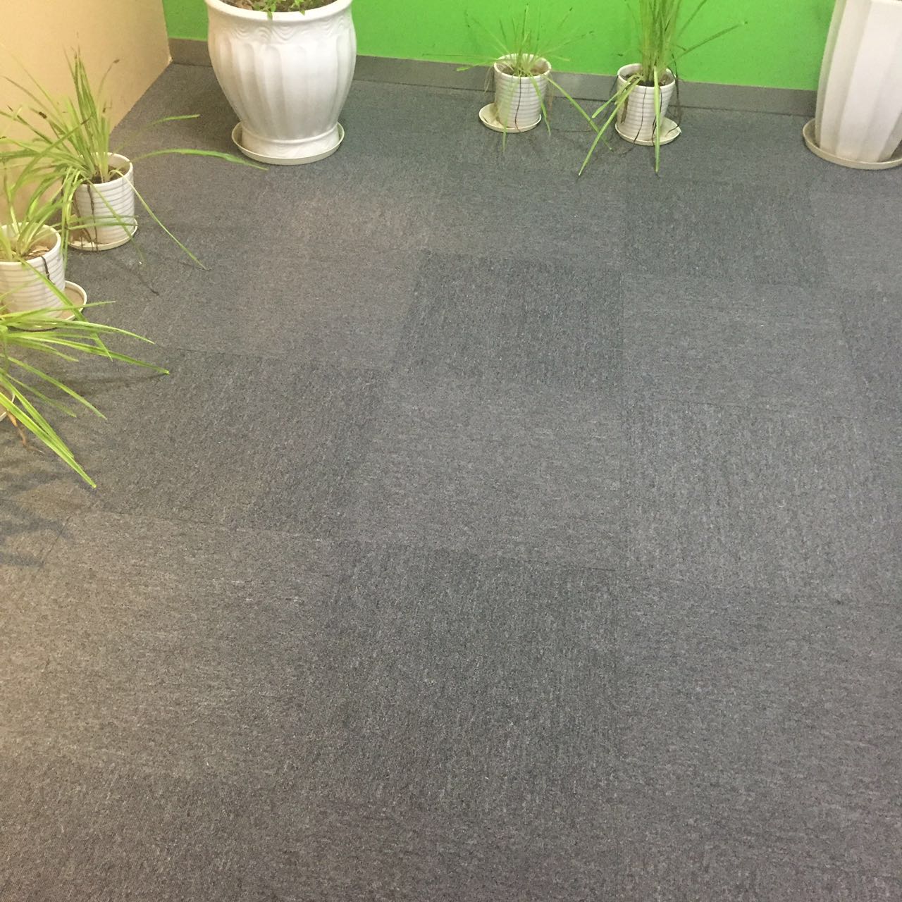 地毯、地垫 办公简约素色地毯 办公室地毯批发 条纹提花办公地毯2