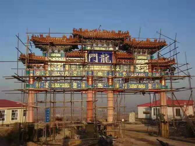厂家 邯郸亿泽 其他景观材料 古建筑工程市政工程 仿古建筑工程规划