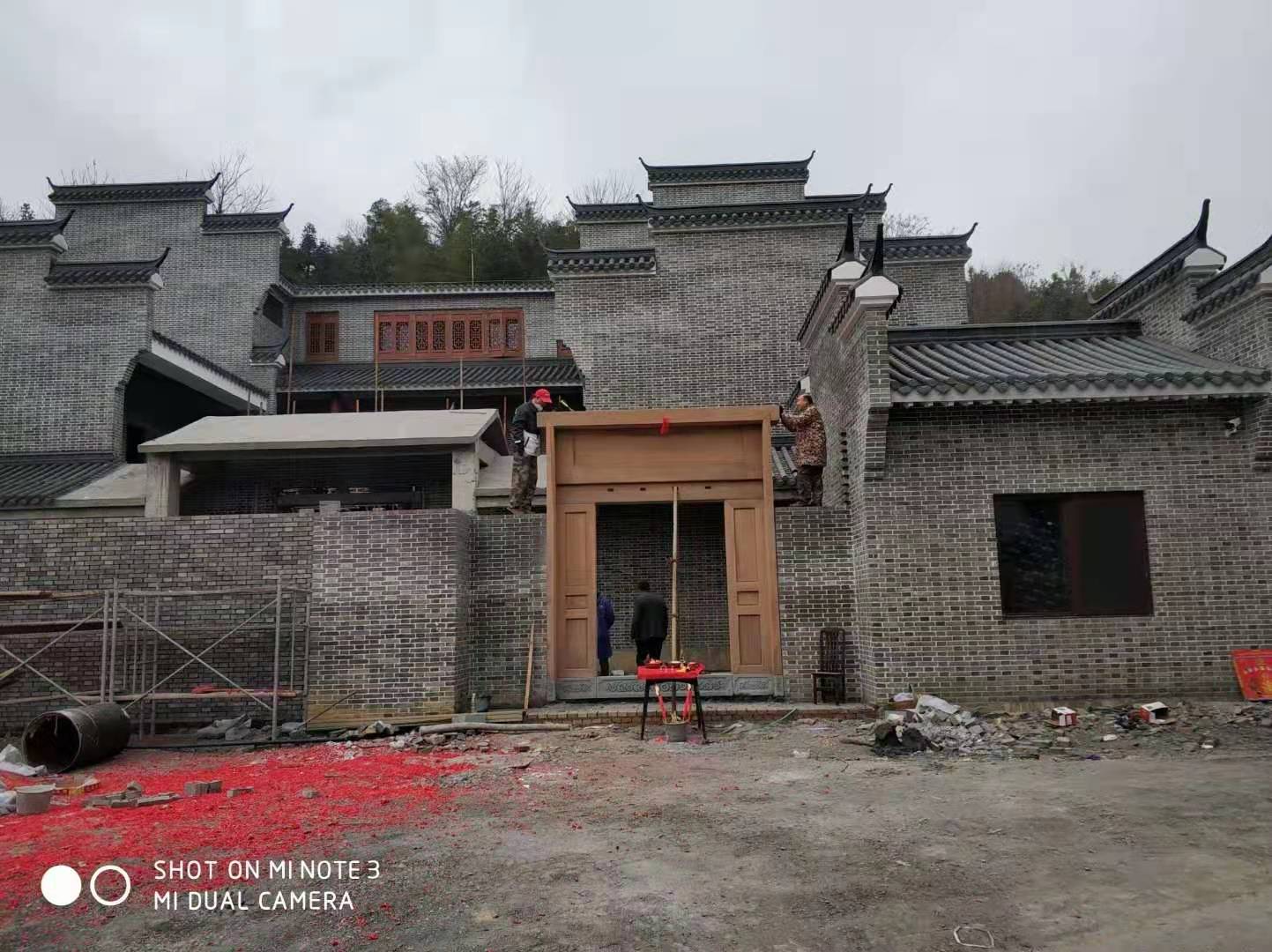 厂家 邯郸亿泽 其他景观材料 古建筑工程市政工程 仿古建筑工程规划8